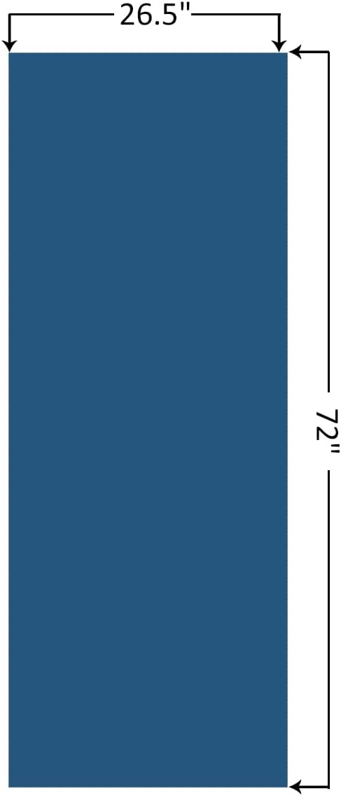 Eunzel 2 Pack Hot Yoga Towel Non Slip Yoga Mat Towel Non-Slip Sweat Absorbent Microfiber Towel for Hot Yoga, Pilates and Workout 72" x 26.5", Navy