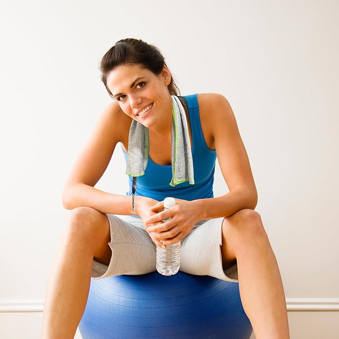 6 Pack Microfiber Gym Towels for Working Out,Fast Drying Workout Accessories Sweat for Gym Gear for Men & Women,Sports Exercise Fitness Gear Tennis Towels for Body Hot Yoga