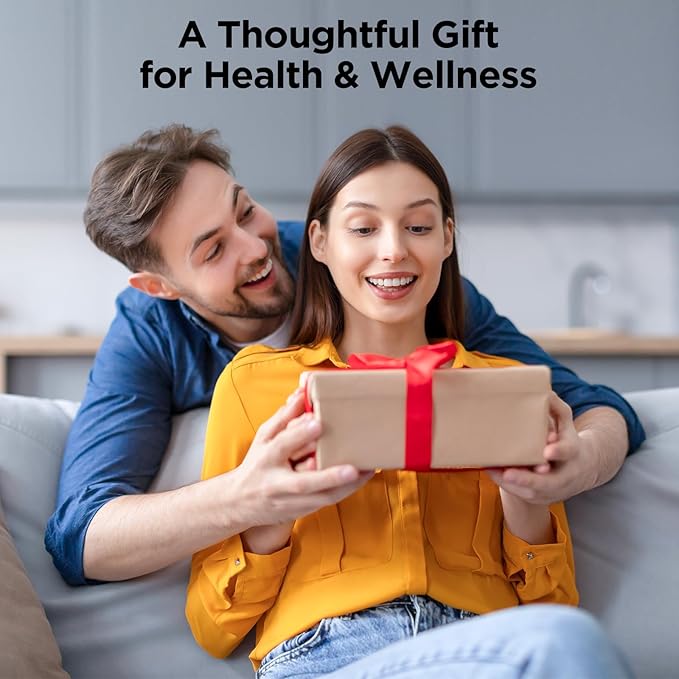 Mini Massage Gun, Powerful Handheld Muscle Massager for Back Pain Relief, Deep Tissue Percussion Small Massage Gun Travel Massager with 4 Massage Heads Silent Brushless Motor, Black