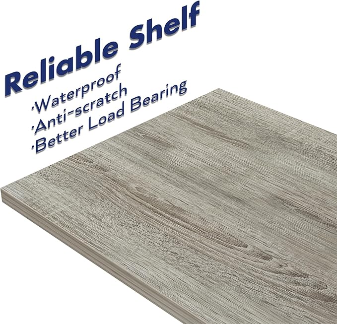 NUMENN Narrow Bookshelf, 5 Tier Bookshelfs, Home Office Bookcase Shelf Storage Organizer, Free Standing Storage Shelving Unit for Bedroom, Living Room and Home Office, Gray