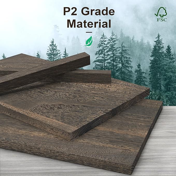 TVU 5-Tier Wooden Book Shelf, 65" Tall Bookshelf with Storage, Floor-Standing Display Bookcase, Farmhouse Style Bookshelf with Arched Base, Suitable for Living Room, Study, Office, Rustic Brown