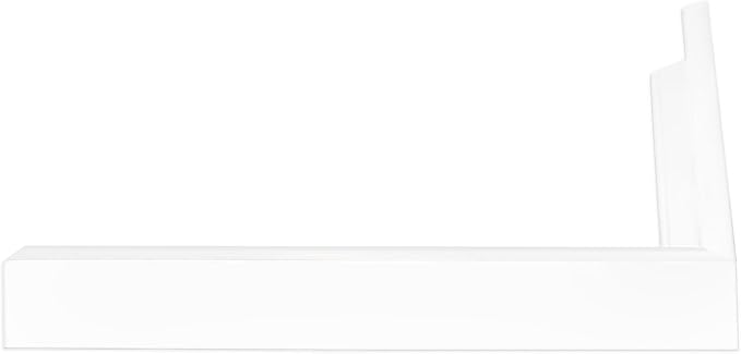 Frame My Mirror White Metal Framed Mirror, 28" x 48" Mirror for Bathroom, Metal Frame, True Reflections Glass, Pure White Finish, Stanton Design, Hangs Horizontally or Vertically, Made in USA