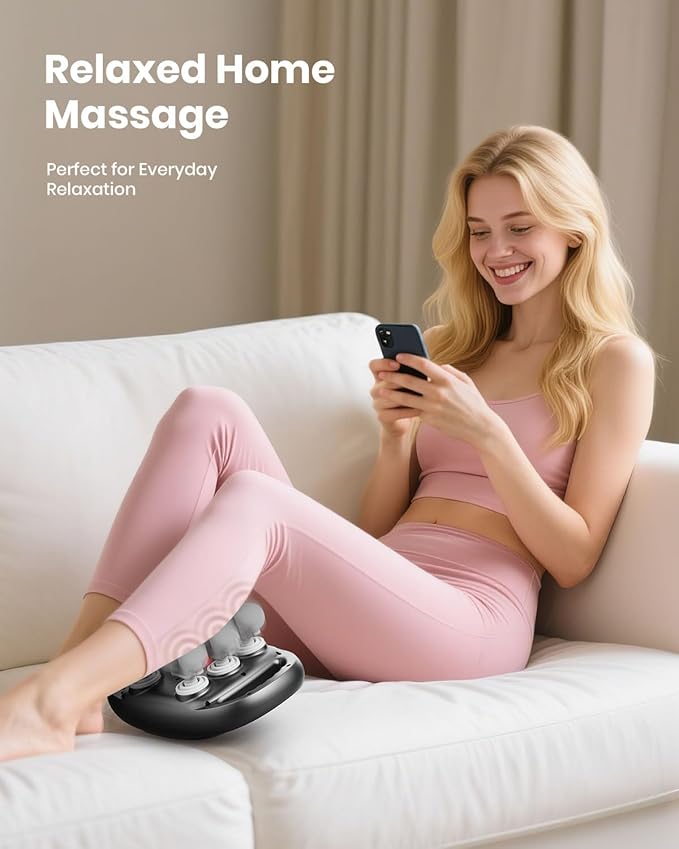 12-Head Massage Gun, Deep Tissue Back Massager with 9 Adjustable Intensities & 9 Modes, Electric Percussion Massager, Gun Tool for Back/Shoulders/Legs/Arms/Neck (12 Head)