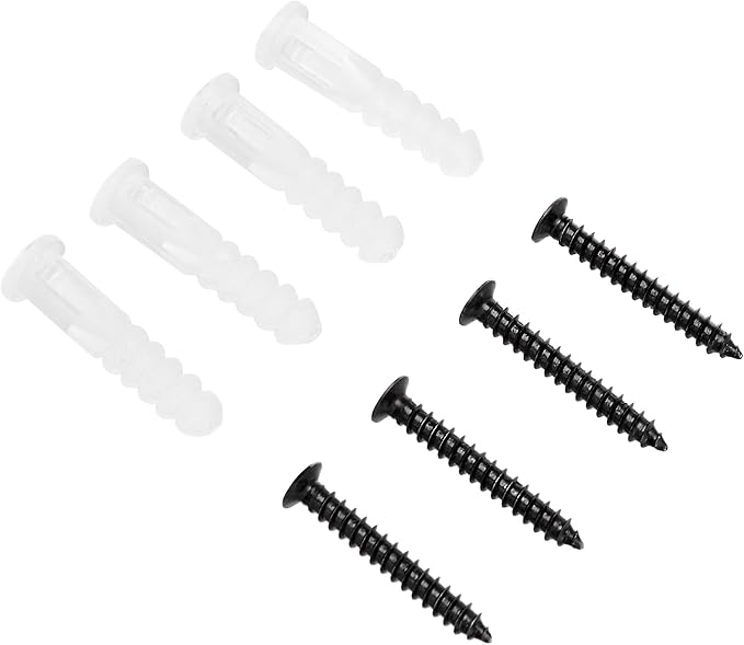 Amazon Basics Rectangular Wall Mount Mirror, Standard Trim, Black, 20" x 28"