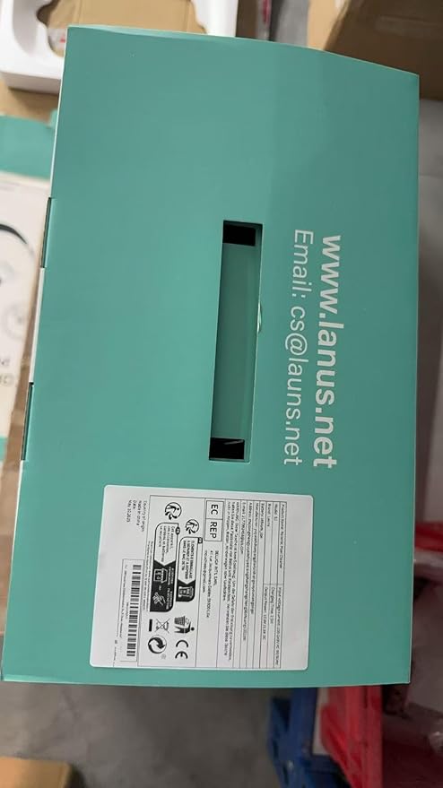 (2025 Upgrade) Launs S1 Cordless Robotic Pool Cleaner, Dual Motors & Suction Ports Automatic Pool Vacuum Robot Lasts up to 90 Min, Self-Parking Ideal for Above Ground Pools (New)