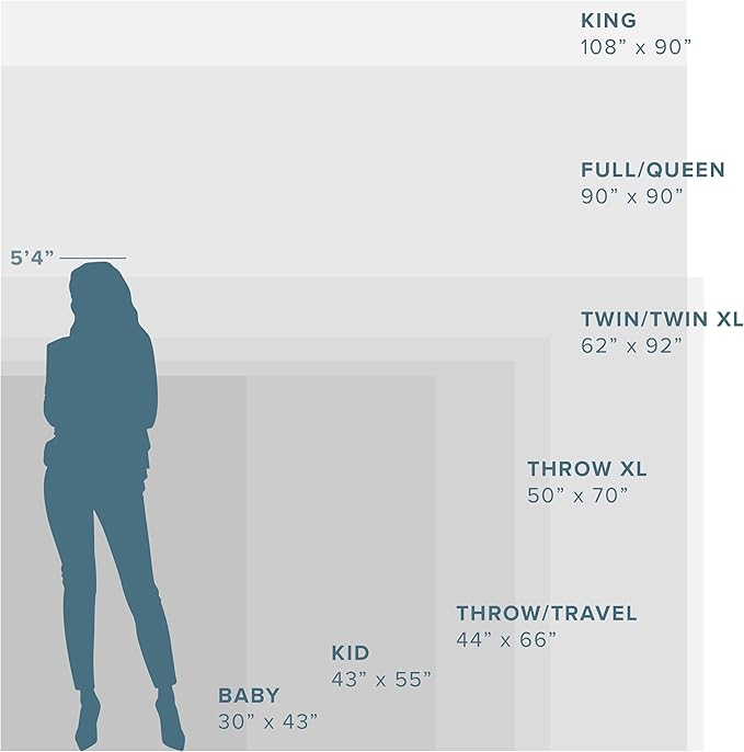 Bare Home Fleece Blanket - King Size - Ultra-Soft Lightweight for Bed, Sofa, and Couch - Luxury Microplush - Cozy Warm Blanket (King, Black)