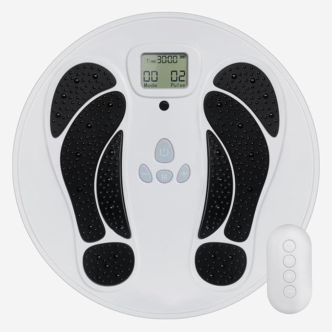Electronic Muscle Stimulator (Model: AST-300W),EMS Foot Massager for Neuropathy, TENS & EMS Foot Circulation Stimulator (Big)