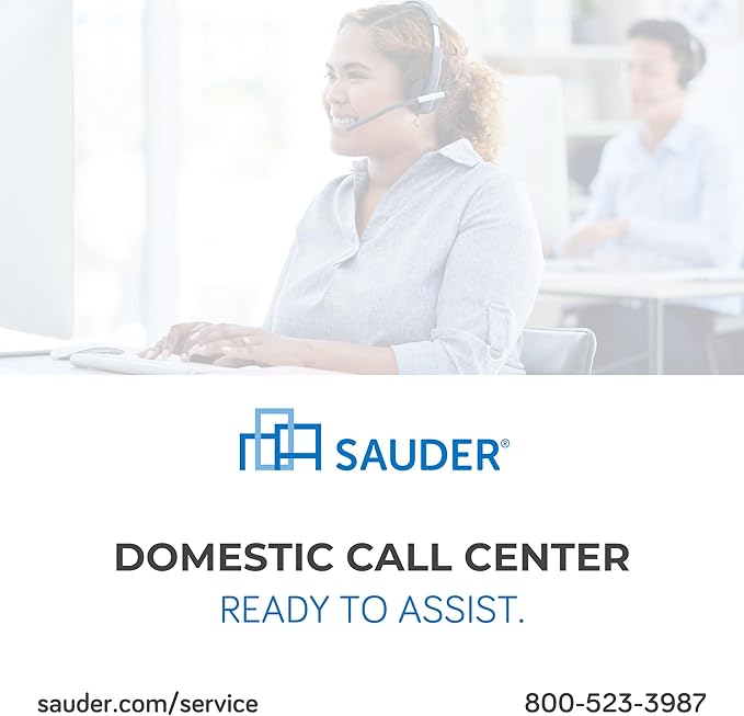 Sauder Miscellaneous Storage 5 Bookcase/Book Shelf, L: 35.28" x W: 13.23" x H: 69.76", Estate Black