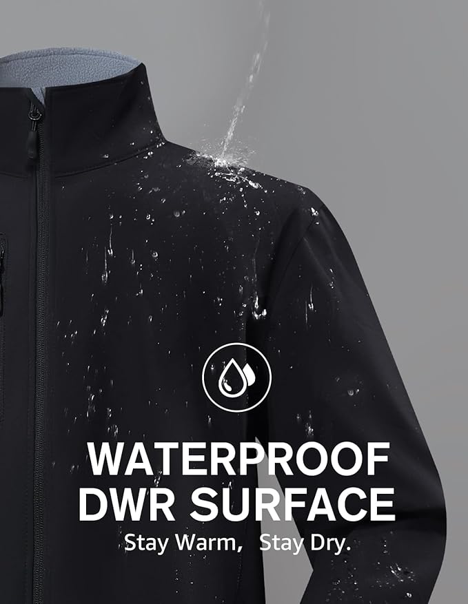 fit space Men's Athletic Insulated Jacket Lightweight Fleece Outerwear Windbreaker Running Cycling Hiking