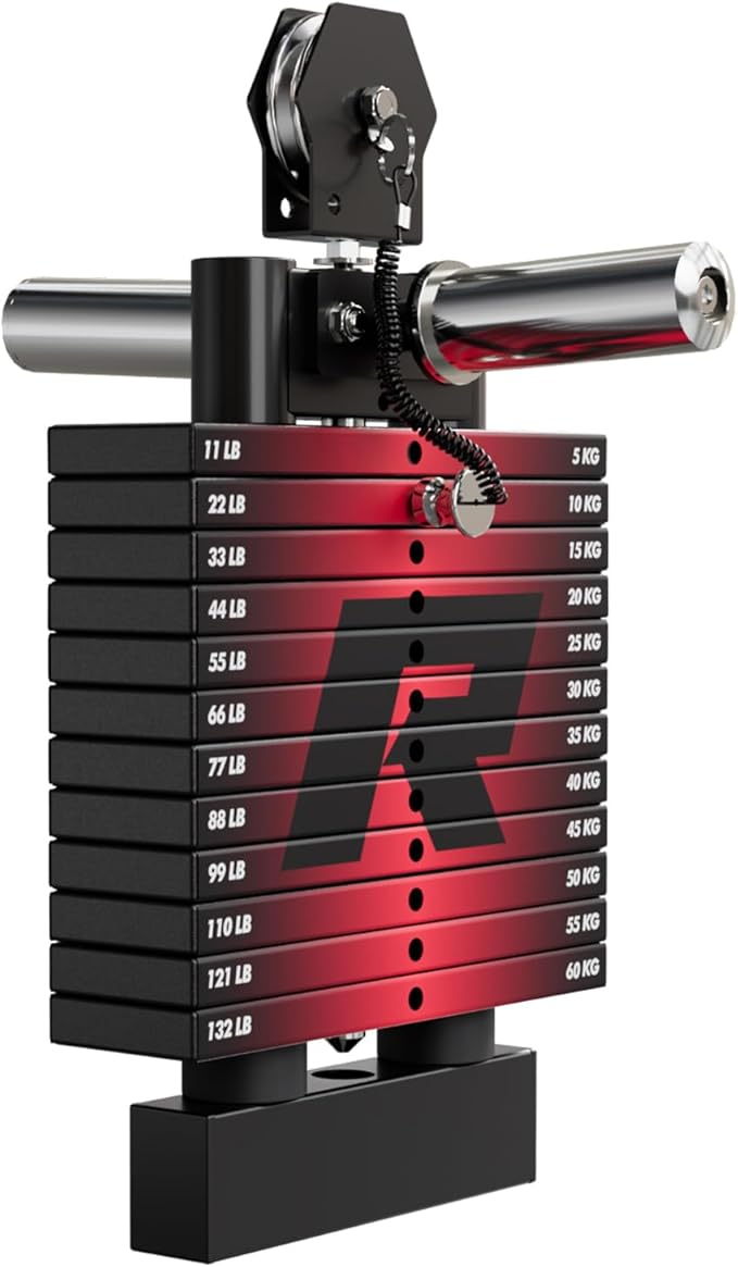 RitFit M1 & M1 Pro Smith Machine with Cable Crossover System, Multi-Function Squat Rack Power Cage for Home Gym, Power Rack and Packages