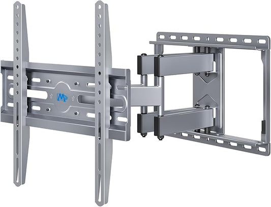 Mounting Dream TV Wall Mount for 32-65 Inch Television,Mount with Swivel and Tilt, Full Motion Bracket with Articulating Dual Arms, Fits 16inch Studs, Max VESA 400X400 mm, 99lbs, MD2581