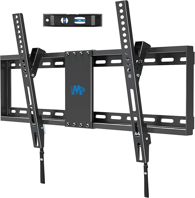 Mounting Dream TV Wall Mount for Most 37-70 Inch Flat Screen TV with Tilting, Low Profile & Space Saving Wall Mount for 16",18",24" Stud, TV Mount Bracket for up to VESA 600 x 400mm, 132lbs MD2868-LK