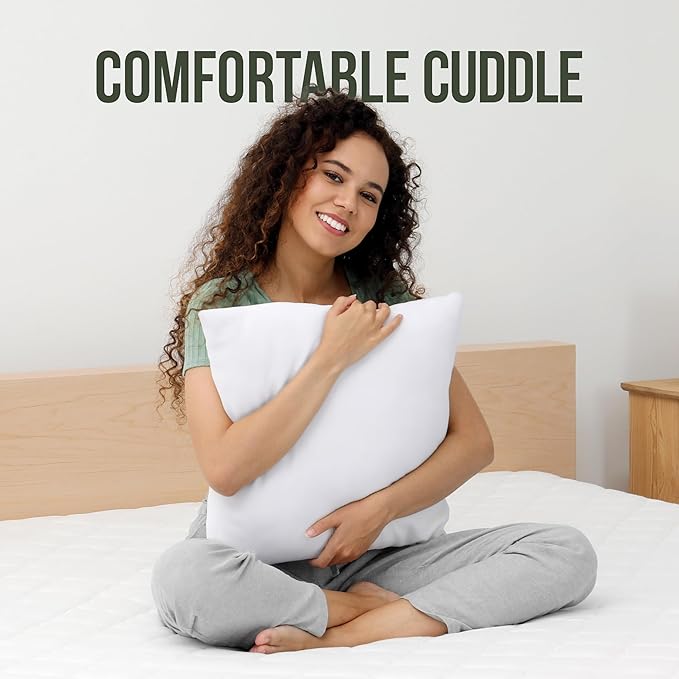 Utopia Bedding Decorative Throw Pillow Insert (16 x 16 Inches, White) – Set of 1, Ideal for Sofa, Couch, and Bed