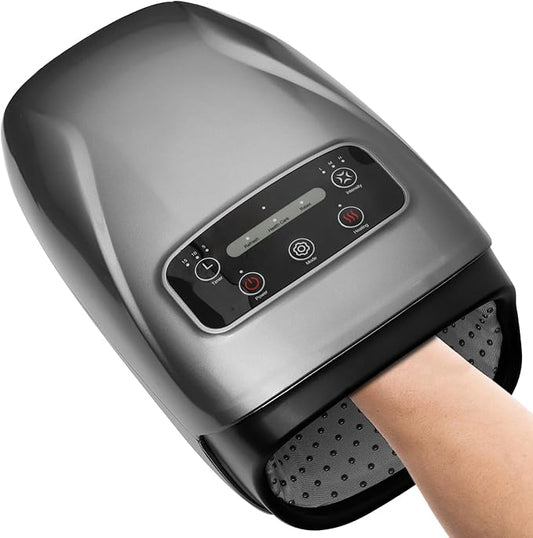Hand Massager with Heat Cordless Rechargeable, 3 Heating, 3 Massage Mode 3 Instensity Type-C Charger