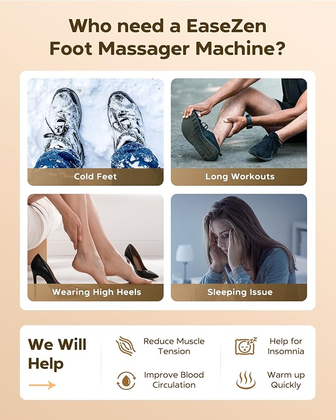 Shiatsu Foot Massager Machine with Heat, 2025 Upgrade Deep Kneading, Full Foot Massager with Remote for Plantar Fasciitis, Neuropathy, Birthday Gifts for Women Mom Men Dad, Up to Foot Size 14