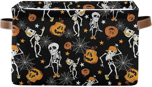 Skeleton Rectangular Storage Basket Organizer Bin Shelf Baskets For Clothes Gifts For Home Office Dorm