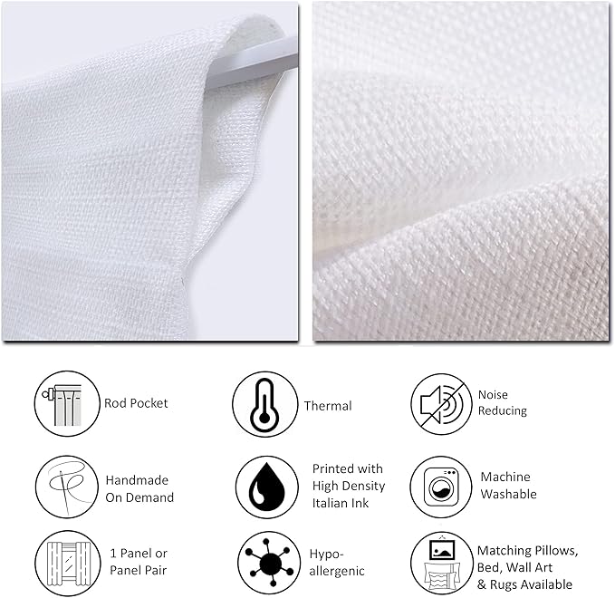 'Ethnic Pattern' Bohemian & Eclectic Curtain Panel, 18645, 52x90, (Abstract-Bohemian)