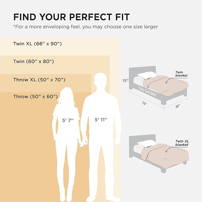 Bedsure GentleSoft Twin Blanket for Bed - Cozy Soft Blankets for Women, Cute Small Fleece Throws for Girls, Graduation Decorations Gift for Her Him School Dorm, Off White, 60x80 Inches