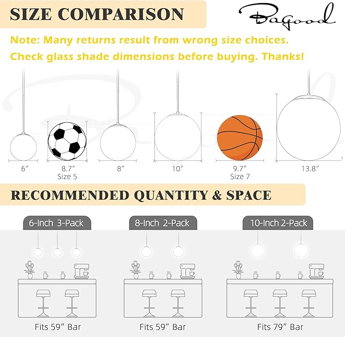 10 Inch Globe Pendant Light Gold Mid Century Pendant Light Contemporary Globe Pendant Lights Adjustable Hanging Light Fixture Milk Glass with Brass Finish for Dining Room Kitchen Island