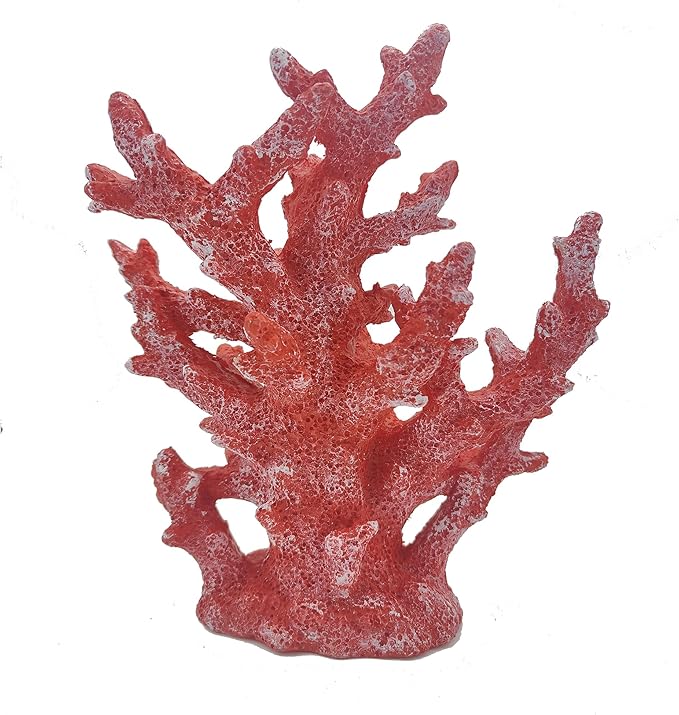 Beach Coastal Decor Coral Reef Home Decor Coral Statue Sculpture Home,Desk,Bathroom,Desktop Shelf Statue,Marine Themed Gifts