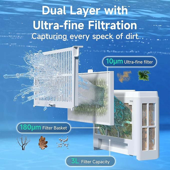 (2025 New) WYBOT C2 Cordless Robotic Pool Cleaner, Wall & Waterline Cleaning, Automatic Pool Vacuum for Inground Pools, Dual Filtration, Max 180mins Runtime, App Control(Bluetooth Connect)