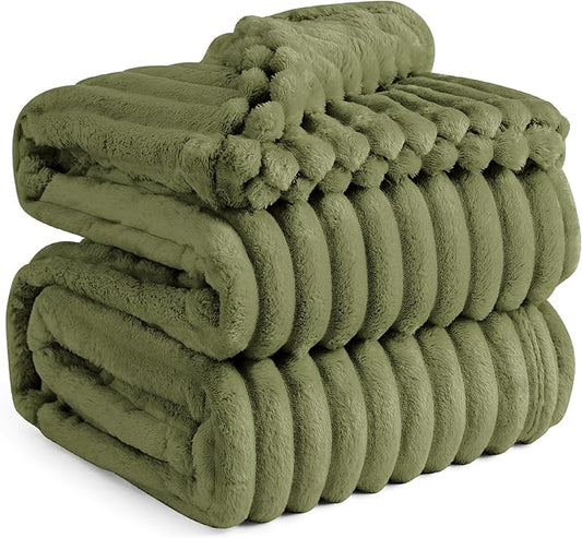 Bedsure GentleSoft Cypress California King Size Blanket for Couch - Cozy Soft Blankets for Women, Cute Small Fleece Throws for Girls, Birthday Gifts for Women, 102x96 Inches