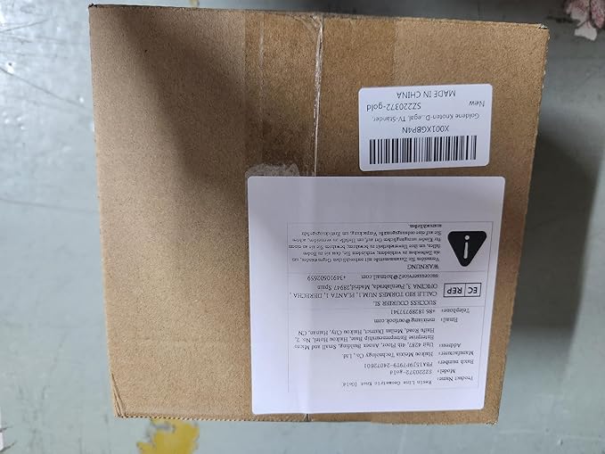 Gold Knot Decor Knick Knacks for Shelves - Geometric Sculpture Statue Modern Decorative Objects for Minimalist Bookcase, Tv Stand, Coffee Table & Entrance Decor