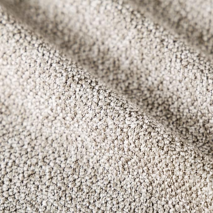 Throw Pillow with Insert 18x18 Inch Set of 2 - Modern Fall Home Decor for Living Room Sofa, Bed - Cute Square Accent Cases - Anthropologie Style Decor (Cement Gray #P1-19)