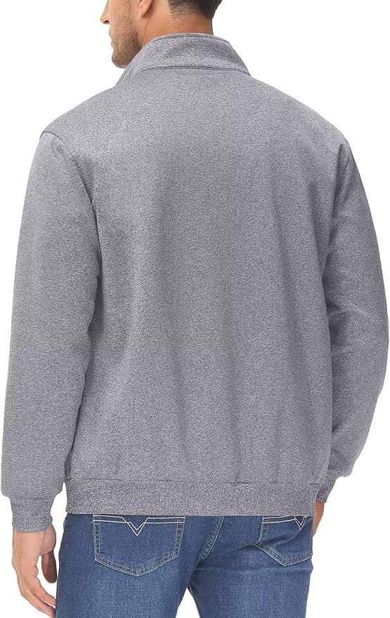 MAGCOMSEN Men's Track Jackets Lightweight Full-Zip Casual Coat Workout Running Athletic Active Jacket With Pockets