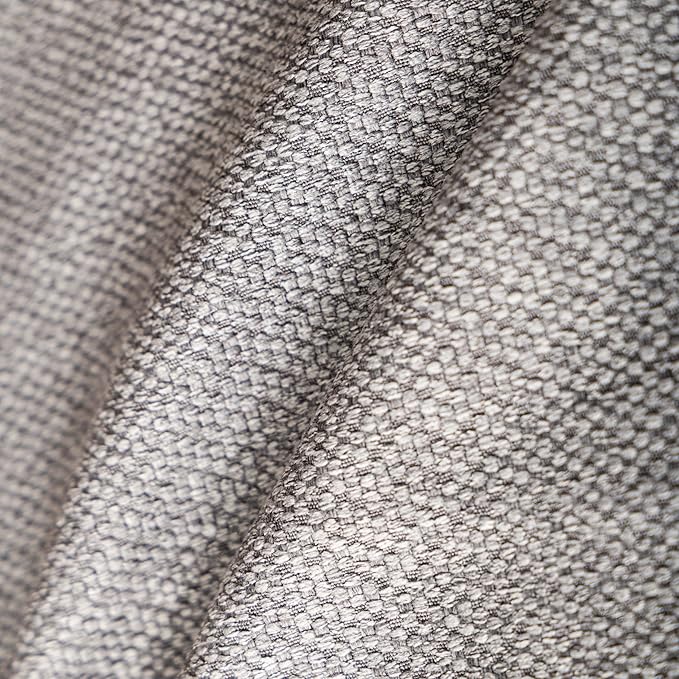 Throw Couch Pillow with Insert 18x18 Inches Set of 2 Square, Cute Modern Home Fall Decor for Living Room Sofa Bed Cushion Accent Case, Anthropologie Style Home Decor (Seagull Gray #P2-12)