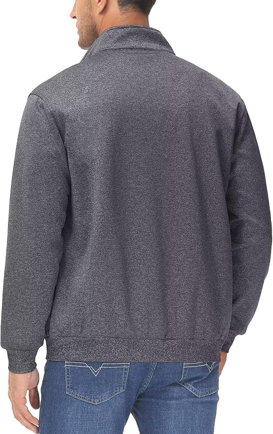 MAGCOMSEN Men's Track Jackets Lightweight Full-Zip Casual Coat Workout Running Athletic Active Jacket With Pockets